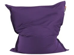 Large Bean Bag 140 X 180 Cm Violet FUZZY