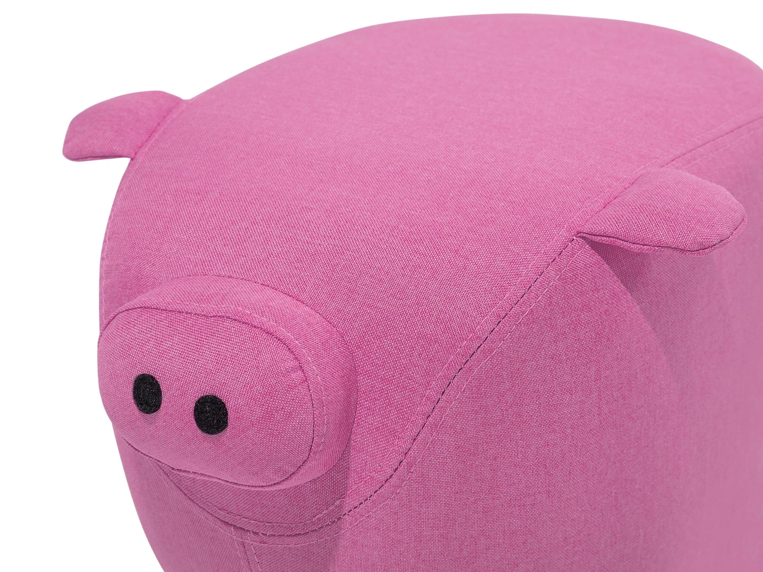 Fabric Animal Stool Pink PIGGY - Image 7