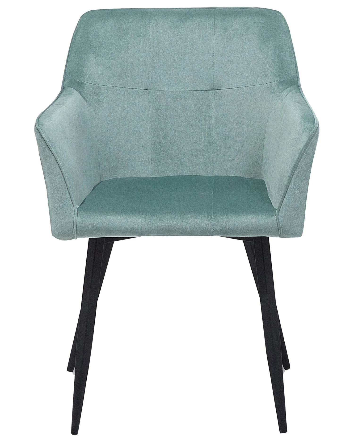 Set Of 2 Velvet Dining Chairs Mint Green JASMIN - Image 8