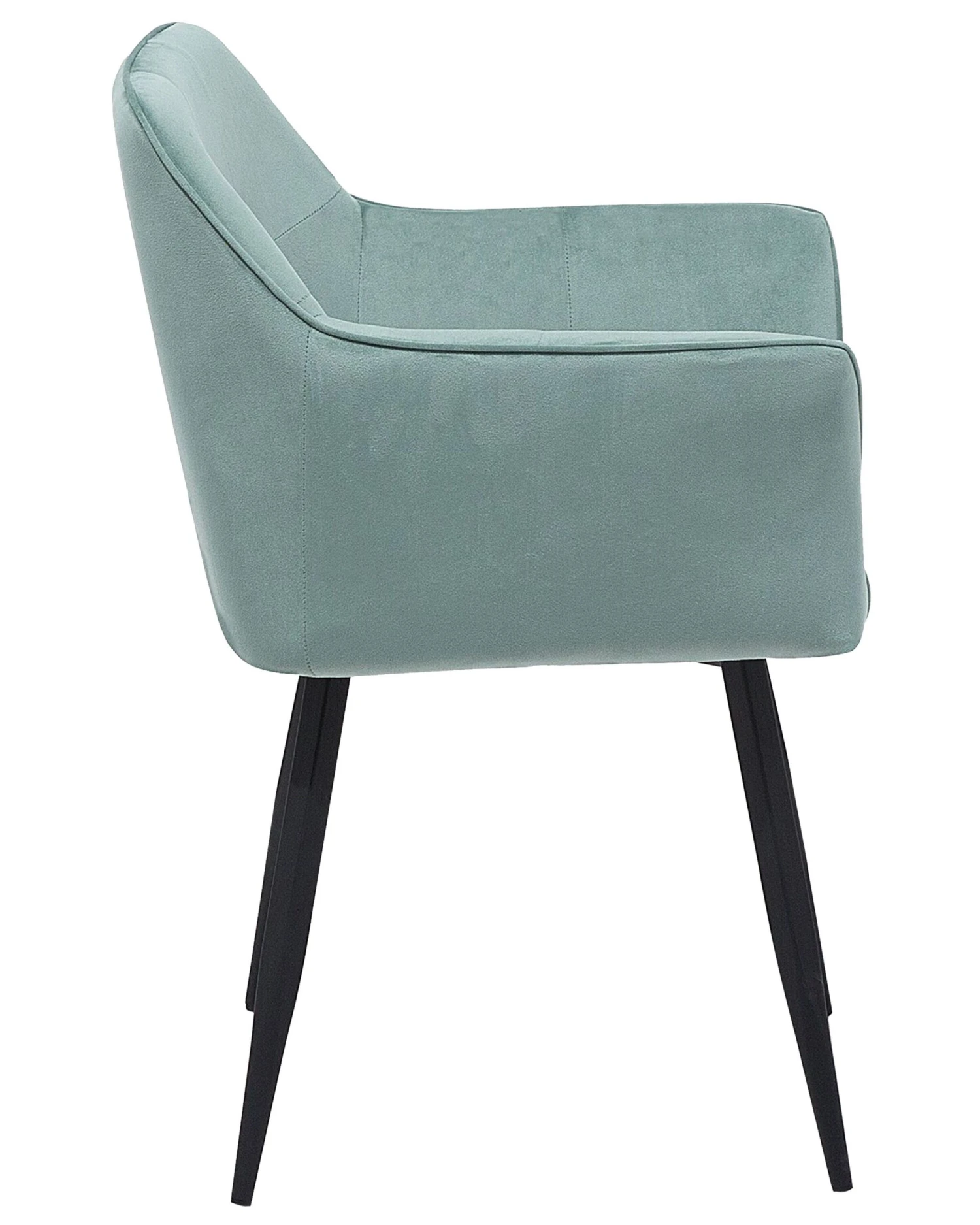 Set Of 2 Velvet Dining Chairs Mint Green JASMIN - Image 10
