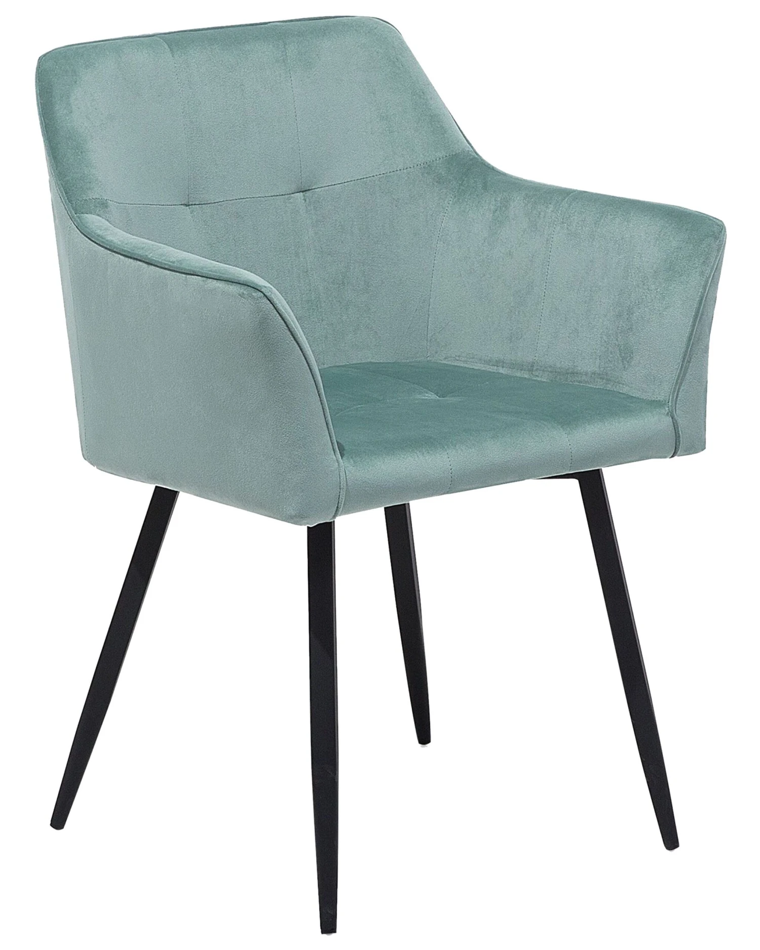 Set Of 2 Velvet Dining Chairs Mint Green JASMIN - Image 9