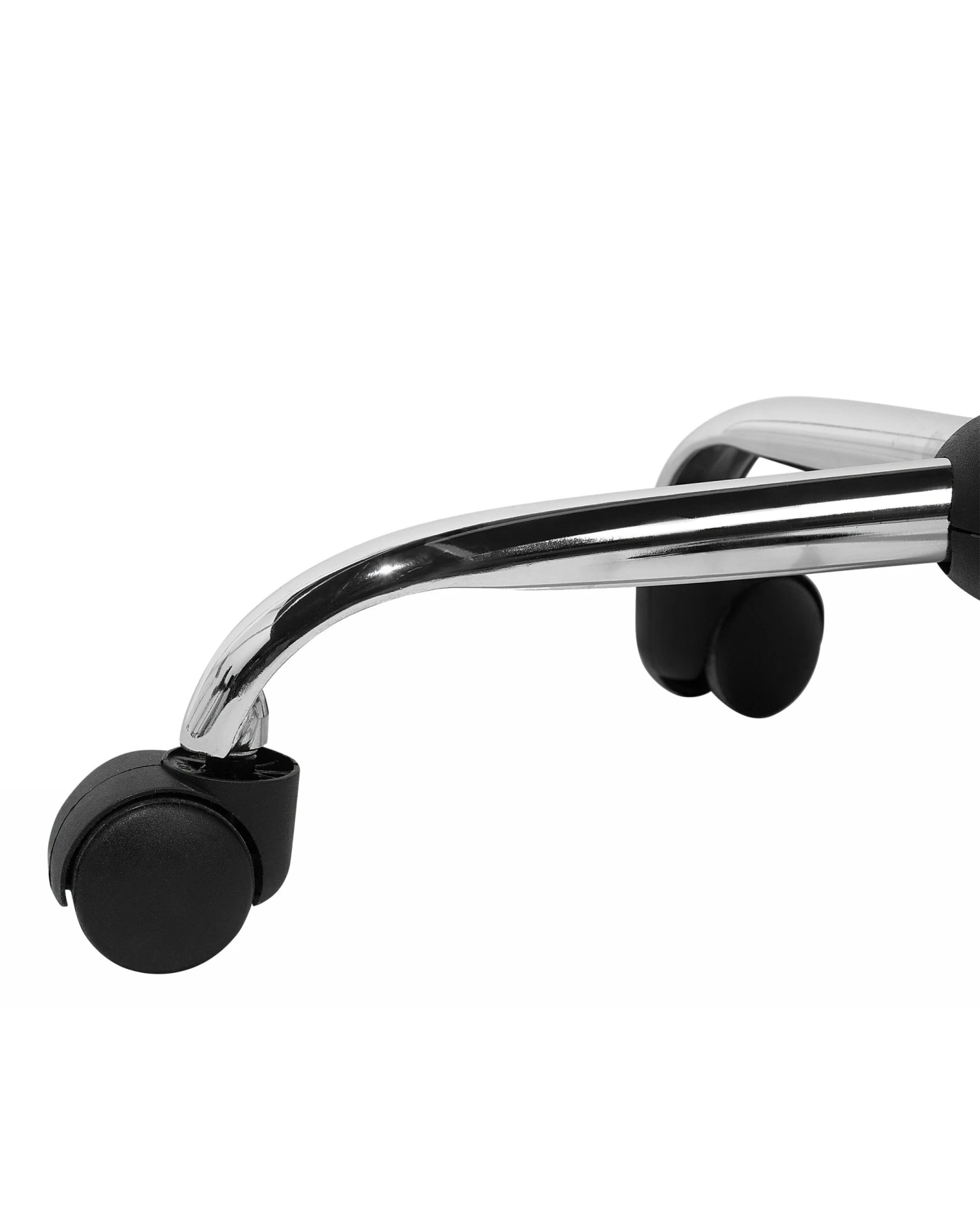 Fabric Armless Desk Chair Grey VALETTA - Image 8