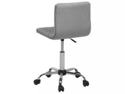 Fabric Armless Desk Chair Grey ORLANDO -Furniture Store undef src sa picid 711344 type whitesh image