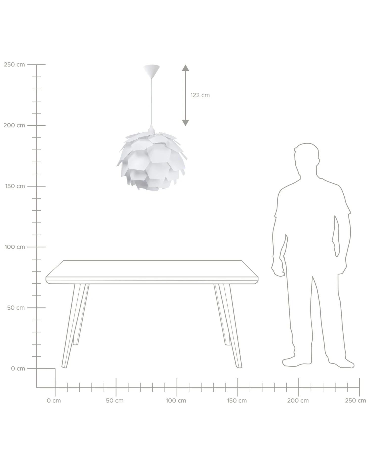 Pendant Lamp White SEGRE - Image 6