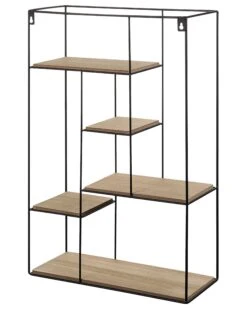Geometric Wall Shelf LAUREL -Furniture Store undef src sa picid 716204 type whitesh image