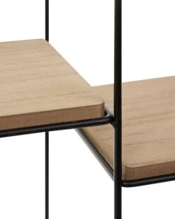 Geometric Wall Shelf LAUREL -Furniture Store undef src sa picid 716206 type whitesh image