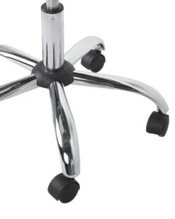 Velvet Armless Desk Chair Black SELMA -Furniture Store undef src sa picid 716827 type whitesh image
