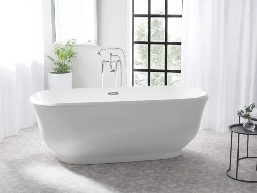 Freestanding Bath 1700 X 770 Mm White TESORO - Image 2