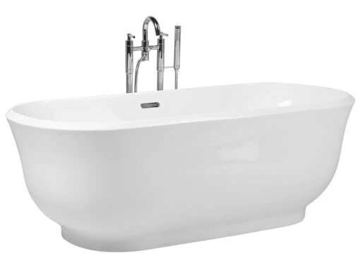 Freestanding Bath 1700 X 770 Mm White TESORO - Image 3