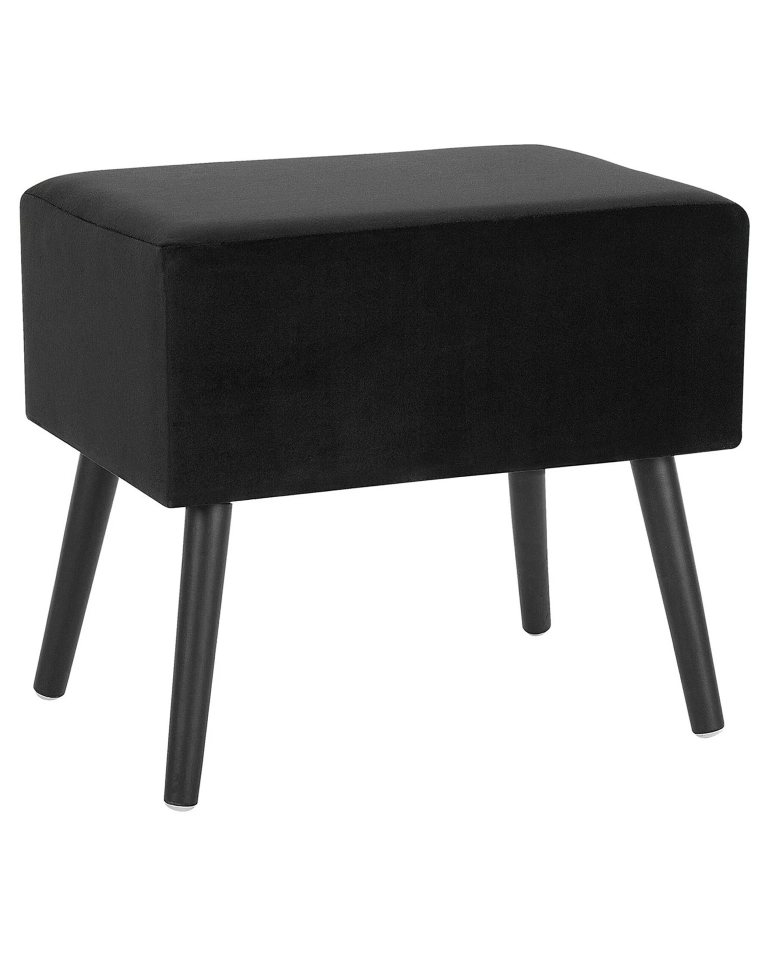 Velvet Side Table Black EUROSTAR - Image 5