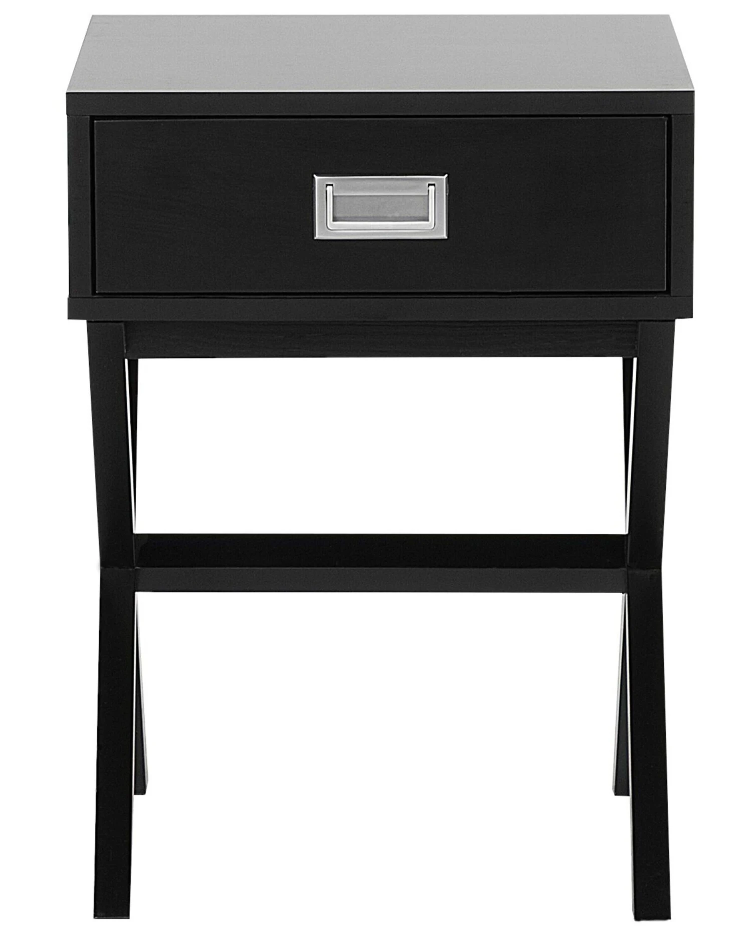 1 Drawer Bedside Table Black MONROE - Image 5