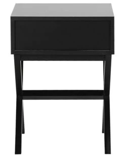 1 Drawer Bedside Table Black MONROE -Furniture Store undef src sa picid 723778 type whitesh image