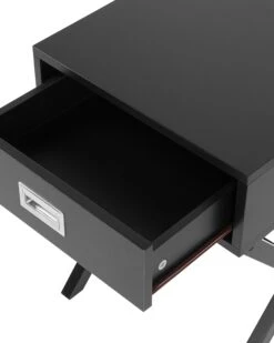 1 Drawer Bedside Table Black MONROE -Furniture Store undef src sa picid 723779 type whitesh image