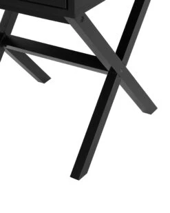 1 Drawer Bedside Table Black MONROE -Furniture Store undef src sa picid 723780 type whitesh image