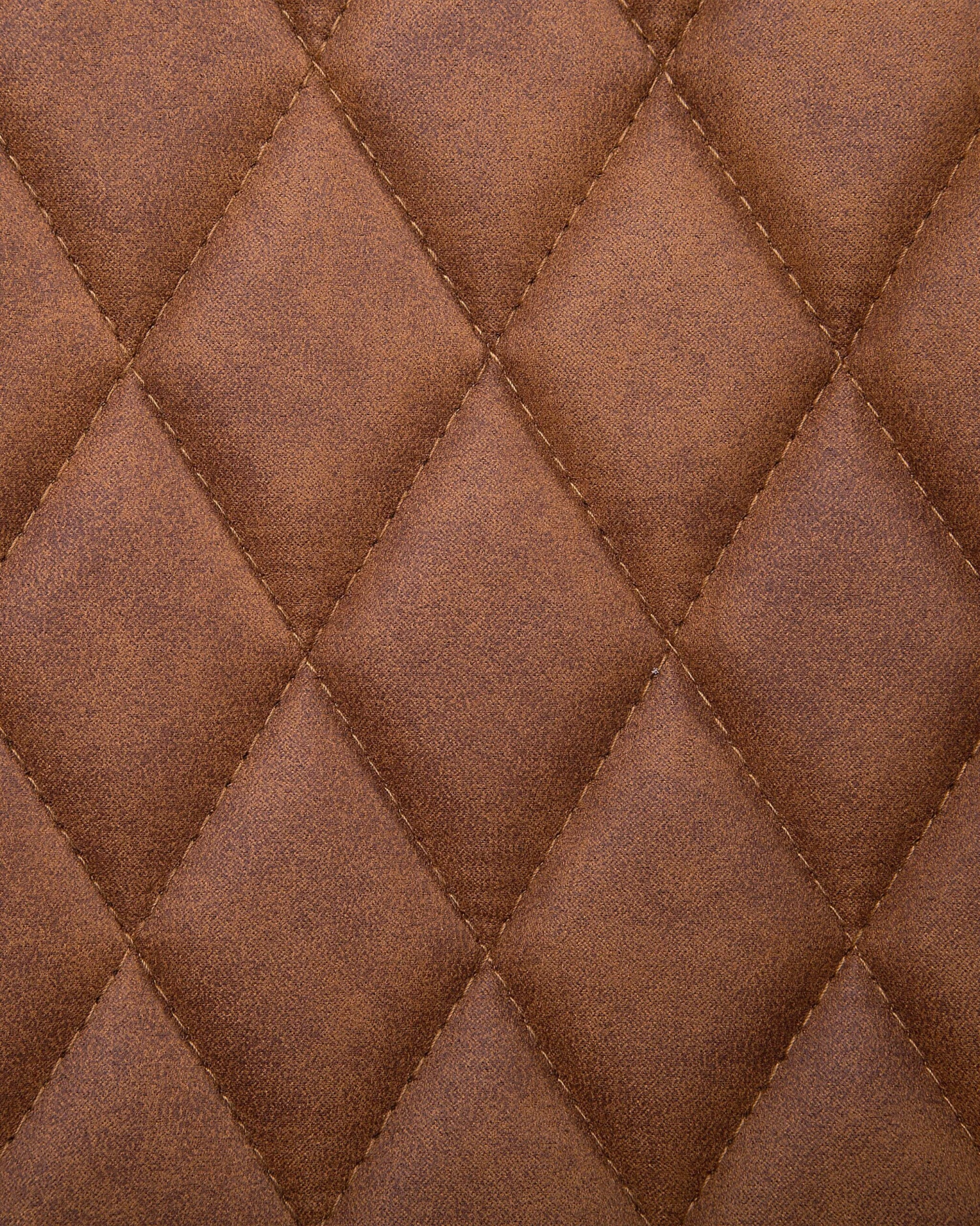 Set Of 2 Fabric Dining Chairs Brown LISLE - Image 9