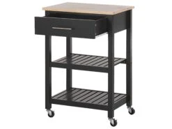 3 Tier Kitchen Trolley Black HIUMA -Furniture Store undef src sa picid 725703 type whitesh image