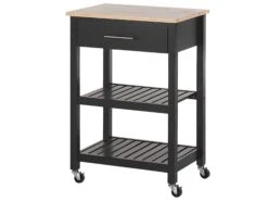 3 Tier Kitchen Trolley Black HIUMA -Furniture Store undef src sa picid 725706 type whitesh image
