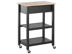 3 Tier Kitchen Trolley Black HIUMA -Furniture Store undef src sa picid 725707 type whitesh image