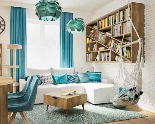 Pendant Lamp Green SEGRE Small - Image 5