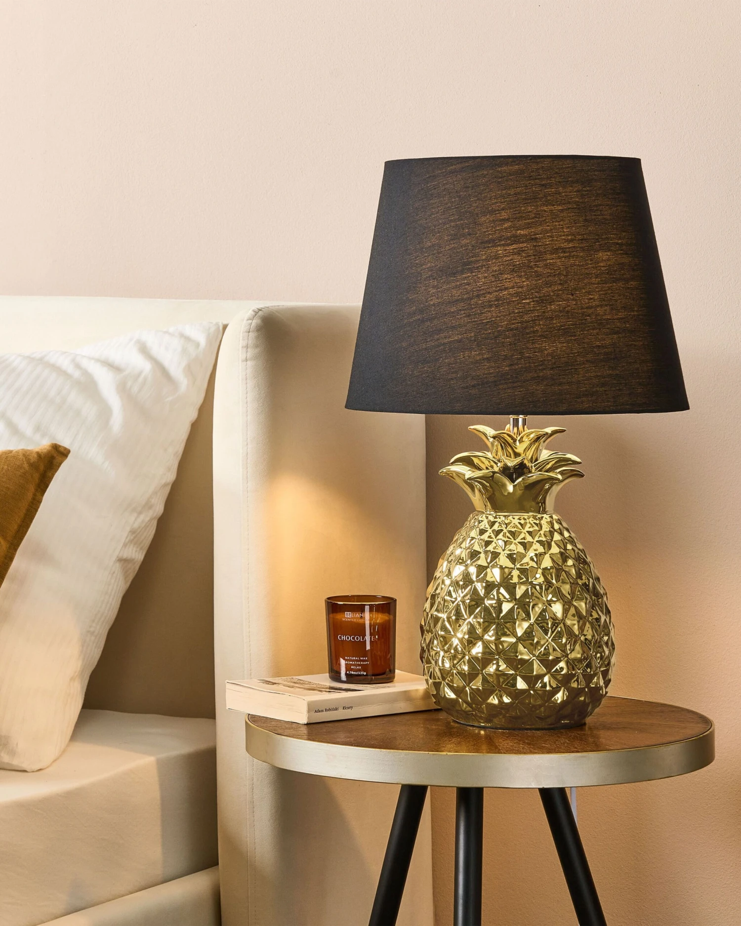 Table Lamp Gold PINEAPPLE - Image 2
