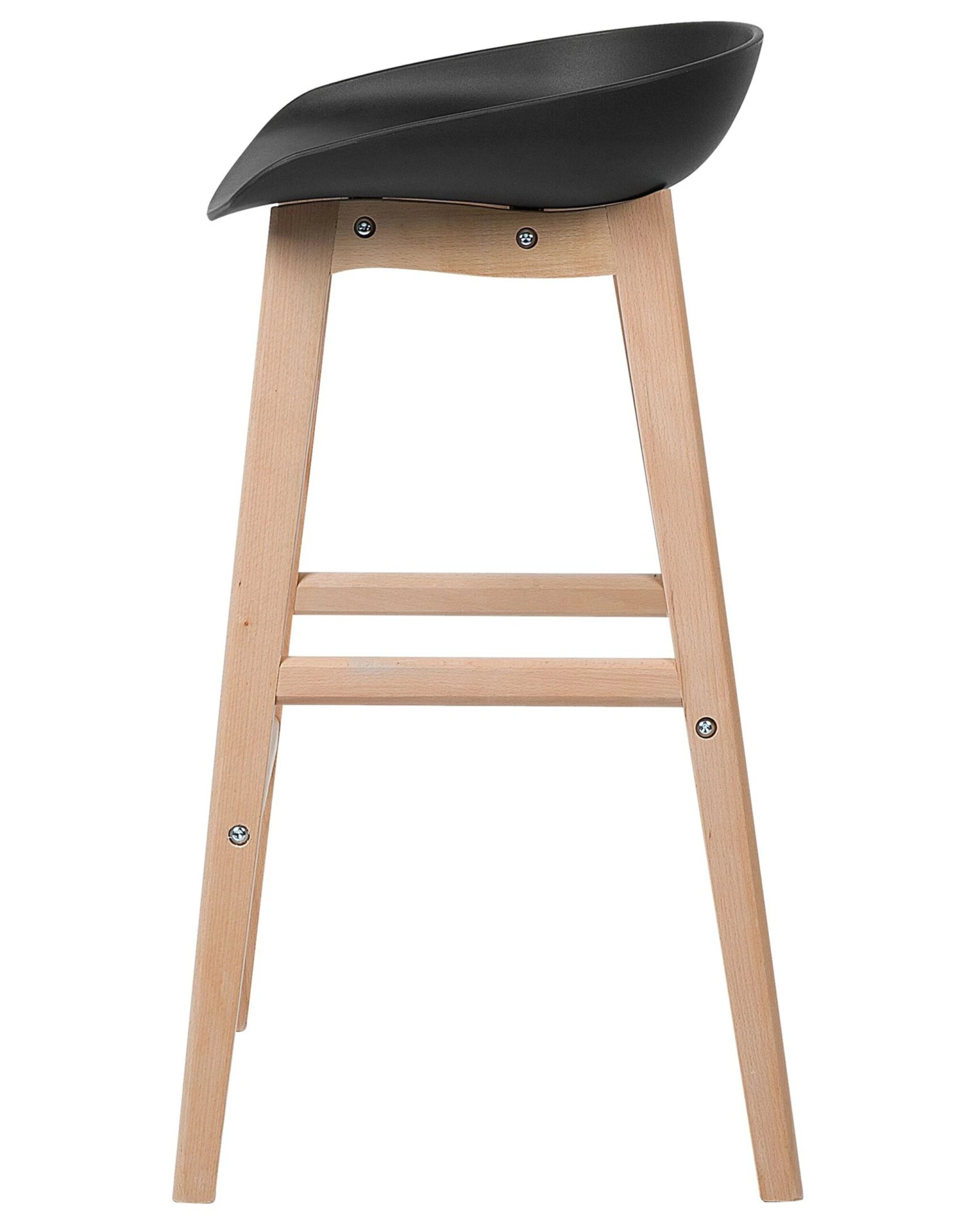 Set Of 2 Bar Chairs Black MICCO - Image 5