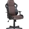 Swivel Office Chair Black With Brown SUPREME -Furniture Store undef src sa picid 735065 type whitesh image