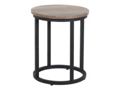 Nest Of 2 Tables Dark Wood DIXIE -Furniture Store undef src sa picid 735552 type whitesh image