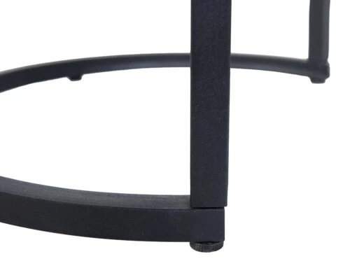 Nest Of 2 Tables Dark Wood DIXIE - Image 10