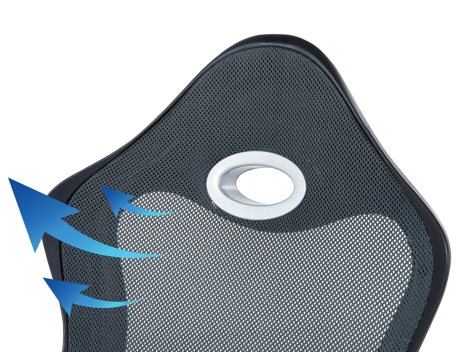 Swivel Office Chair Grey And Green ICHAIR - Image 9