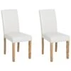 Set Of 2 Faux Leather Dining Chairs White BROADWAY -Furniture Store undef src sa picid 744502 type whitesh image