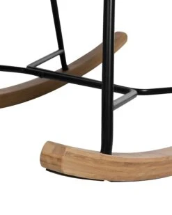 Velvet Rocking Chair Dark Grey ARRIE -Furniture Store undef src sa picid 745355 type whitesh image
