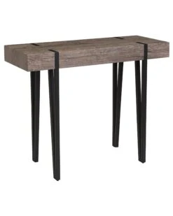 Console Table Dark Wood ADENA