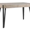 Dining Table 130 X 80 Cm Light Wood CAMBELL