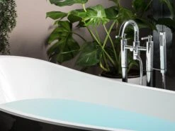 Freestanding Bath 1700 X 730 Mm Black BUENAVISTA -Furniture Store undef src sa picid 753432 type whitesh image