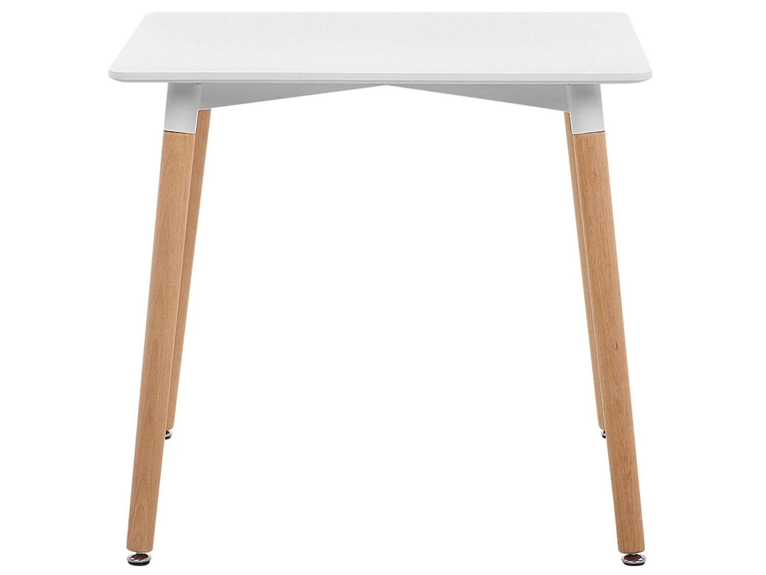 Dining Table 80 X 80 Cm White BUSTO - Image 4