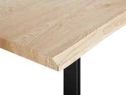 Dining Table 180 X 90 Cm Light Wood GRAHAM -Furniture Store undef src sa picid 755618 type whitesh image