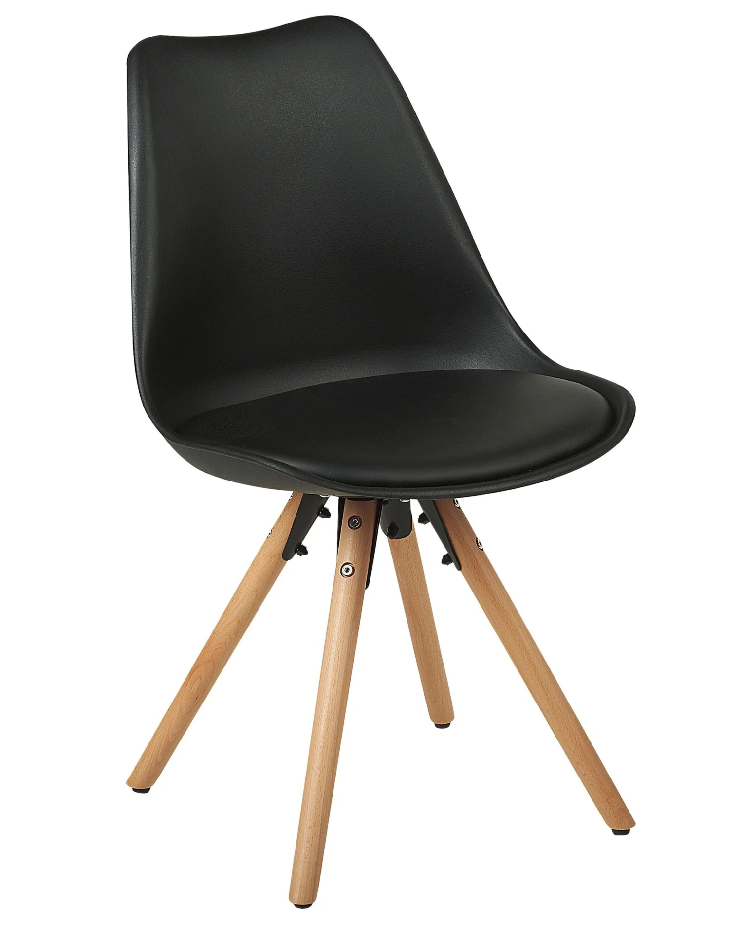 Set Of 2 Dining Chairs Black DAKOTA - Image 4