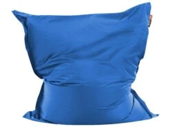 Large Bean Bag 140 X 180 Cm Blue FUZZY