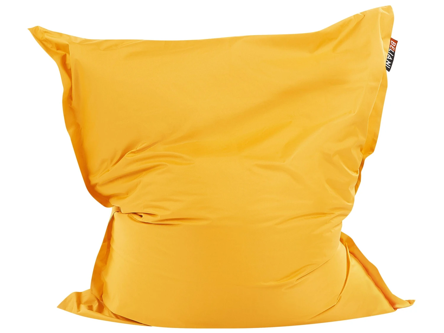 Large Bean Bag 140 X 180 Cm Yellow FUZZY