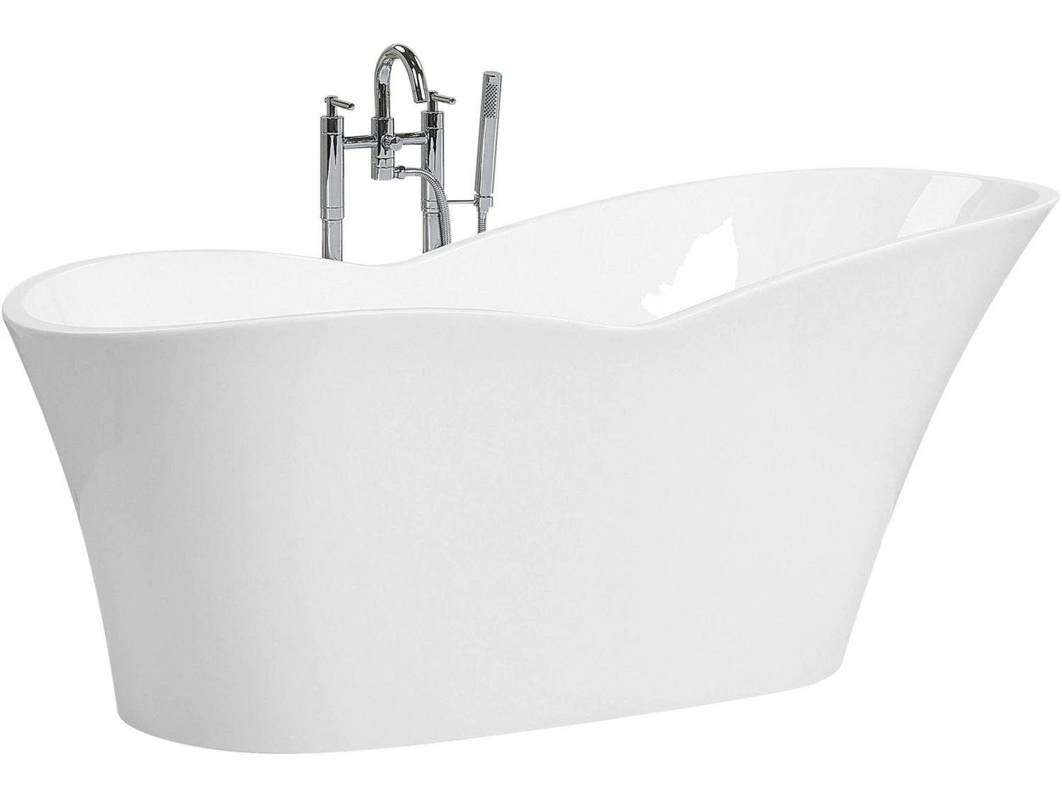 Freestanding Bath 1700 X 800 Mm White DULCINA - Image 5