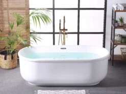 Freestanding Bath 1700 X 800 Mm White PINEL -Furniture Store undef src sa picid 765342 type whitesh image