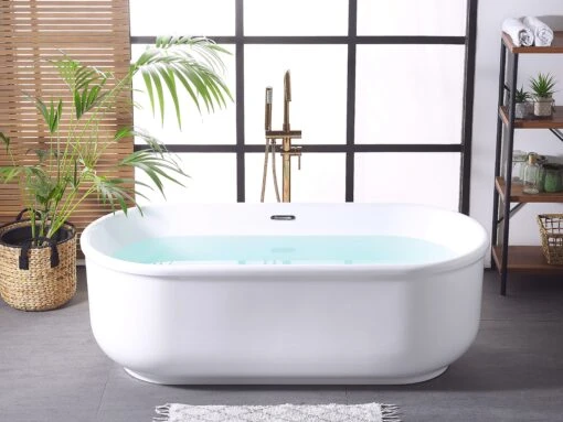 Freestanding Bath 1700 X 800 Mm White PINEL - Image 4