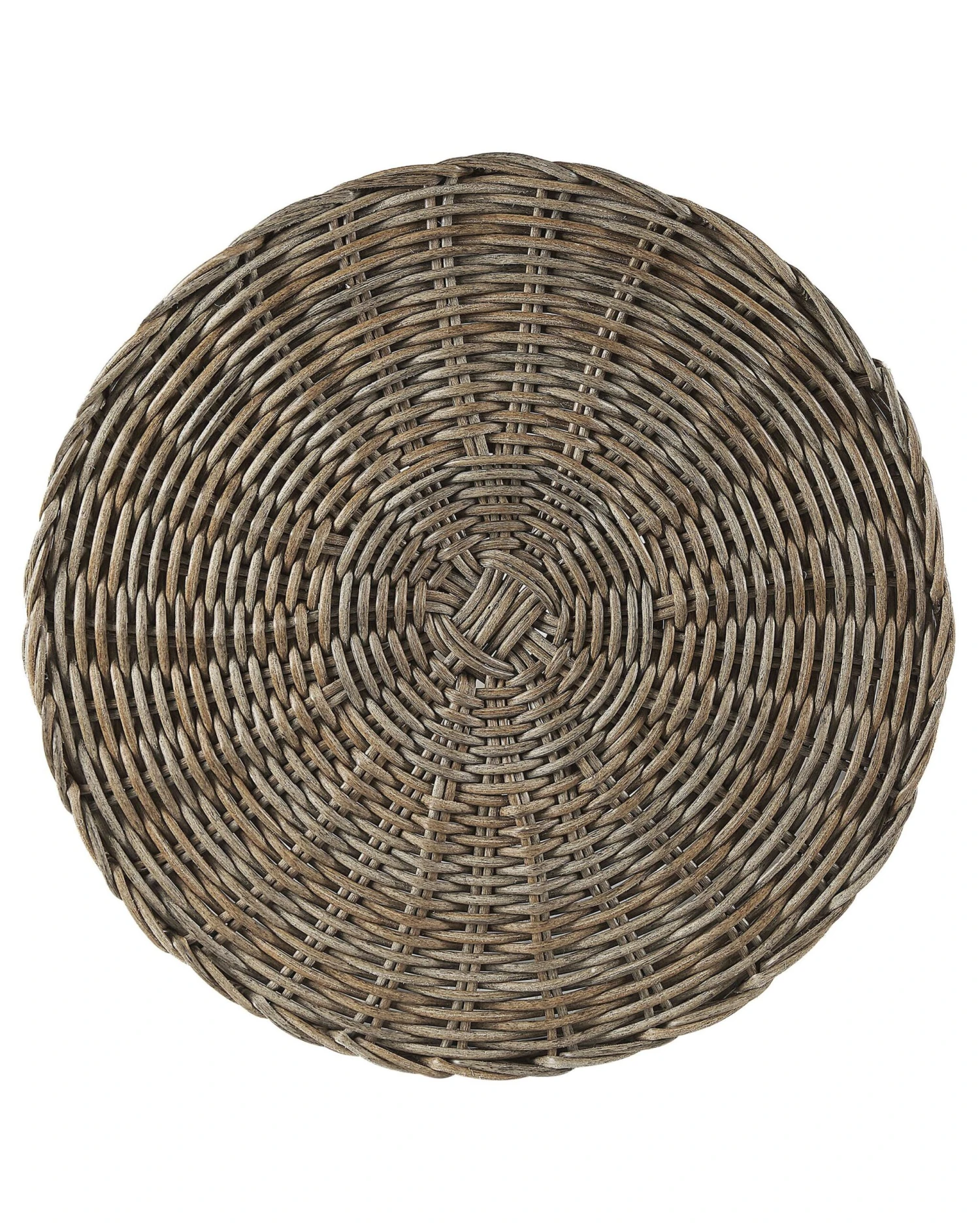Set Of 2 PE Rattan Plant Baskets Brown BITOLA - Image 9