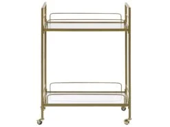 Kitchen Trolley Gold VENETA -Furniture Store undef src sa picid 771364 type whitesh image