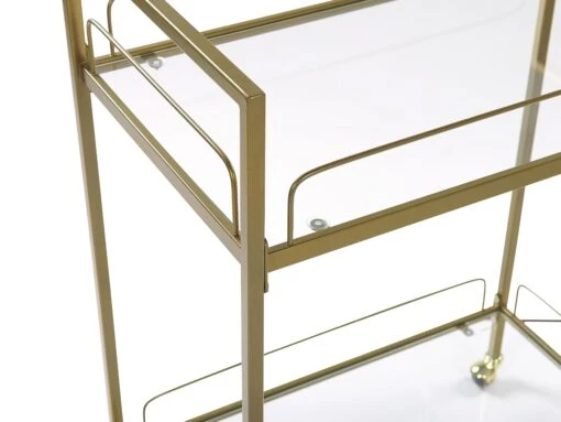 Kitchen Trolley Gold VENETA - Image 10