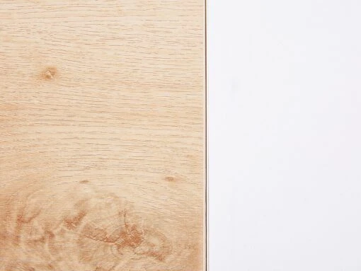 1 Drawer Home Office Desk 120 X 60 Cm Light Wood And White HAMDEN - Image 10