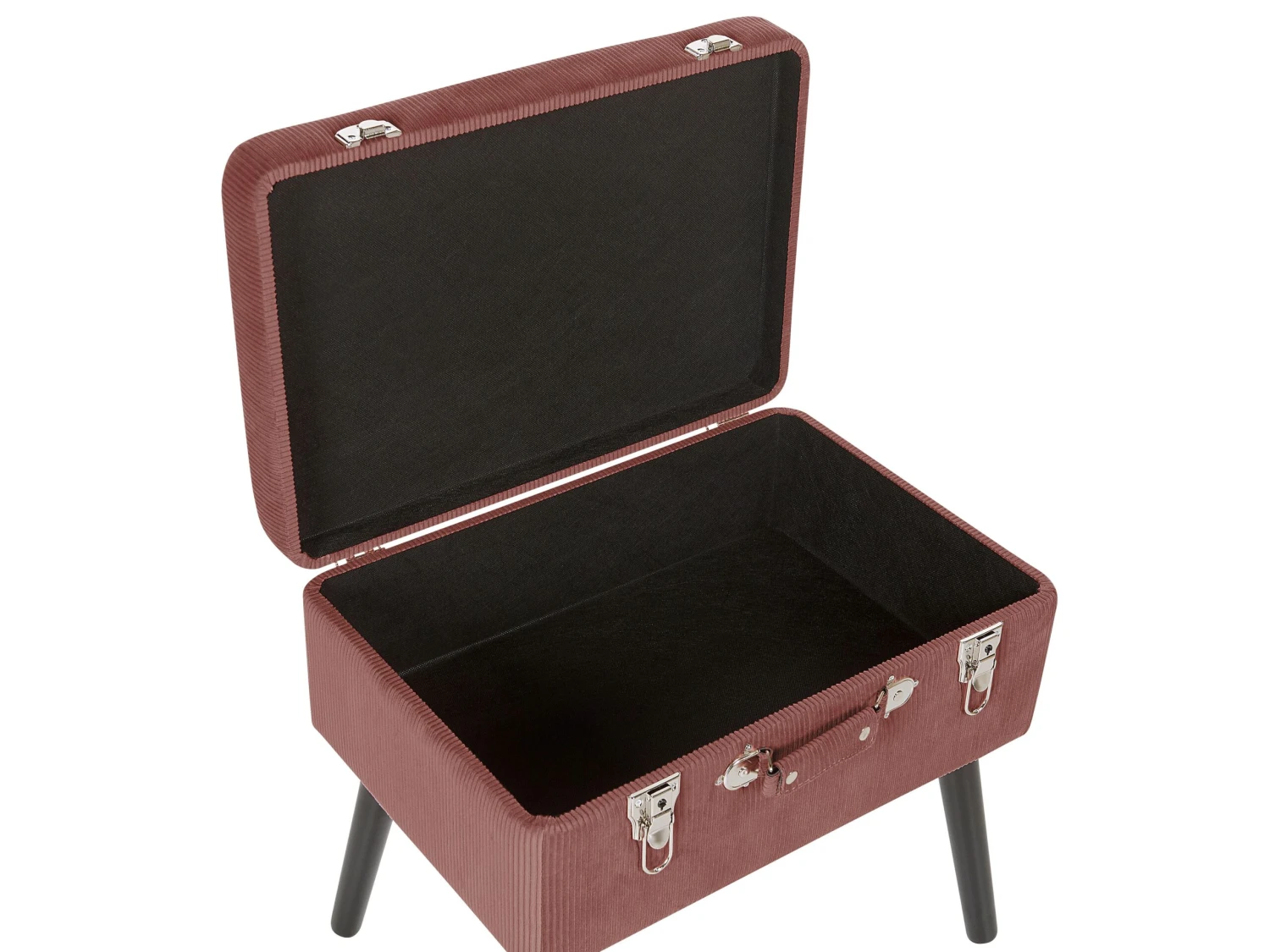 Corduroy Storage Stool Pink MALLARD - Image 7