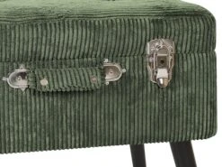 Corduroy Storage Stool Green MALLARD -Furniture Store undef src sa picid 773600 type whitesh image