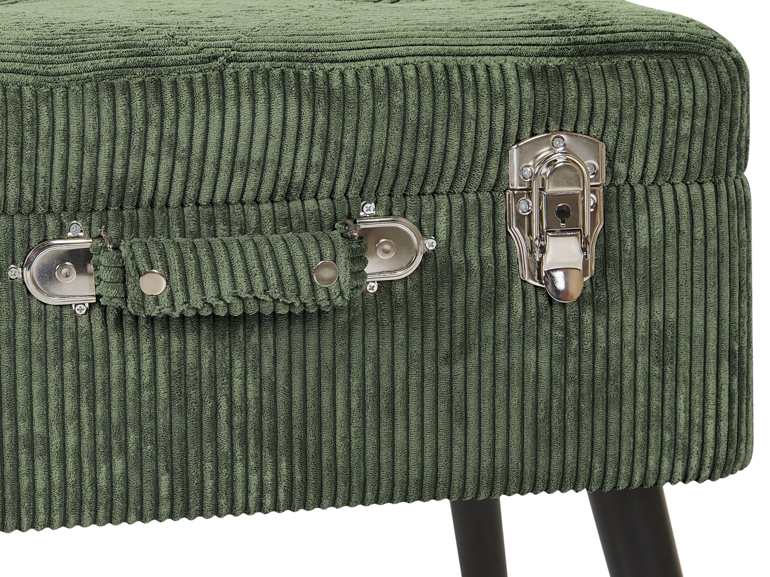 Corduroy Storage Stool Green MALLARD - Image 7