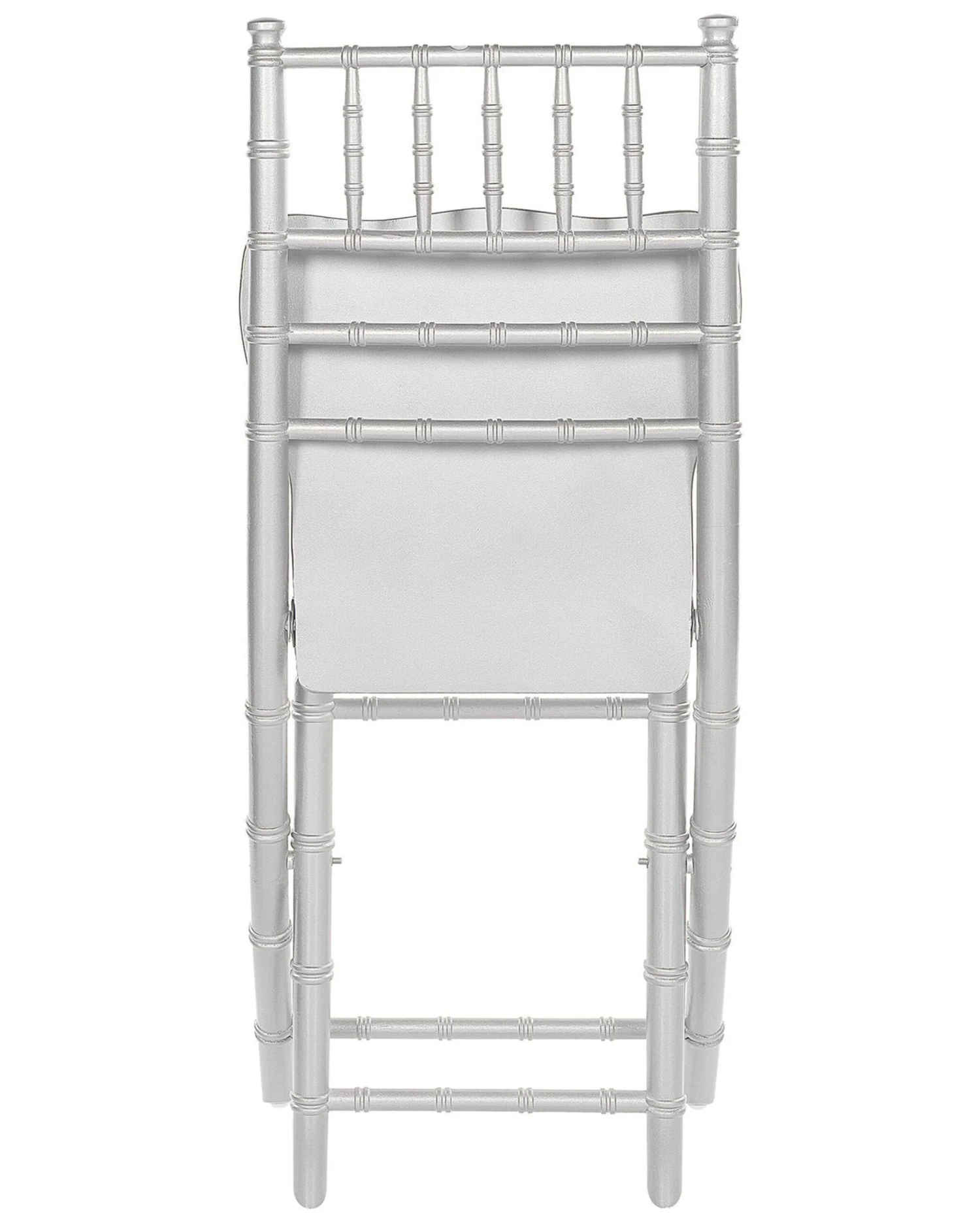 Set Of 4 Wooden Chairs Silver MACHIAS - Image 7